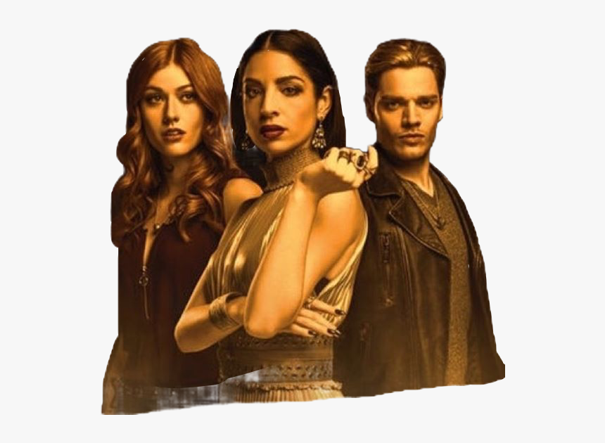 Clary, Lilith And Jace - Shadowhunters Netflix, HD Png Download, Free Download