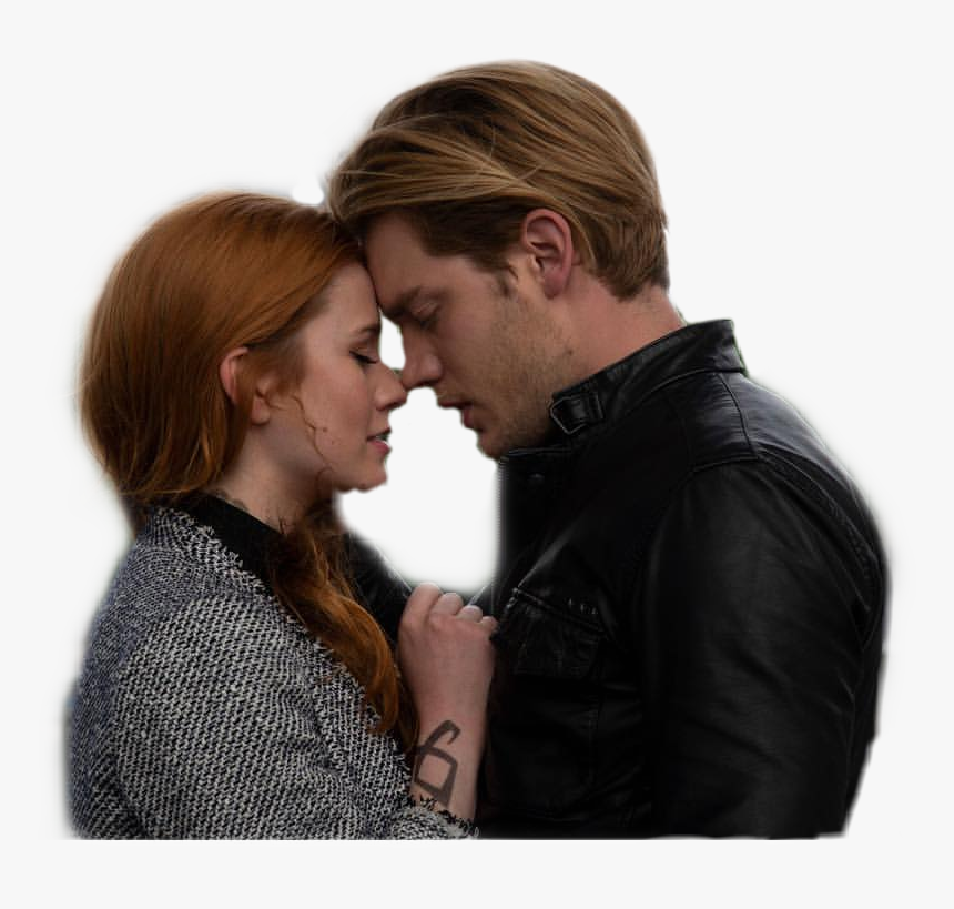 #jace #shadowhunters #clary - Sticker Shadowhunters Clary Und Jace, HD Png Download, Free Download