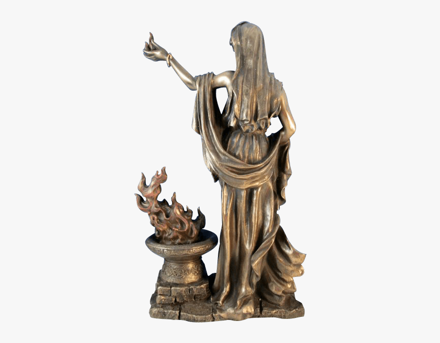 Greek Goddess Hestia Statue - Statue Hestia Greek Goddess, HD Png Download, Free Download