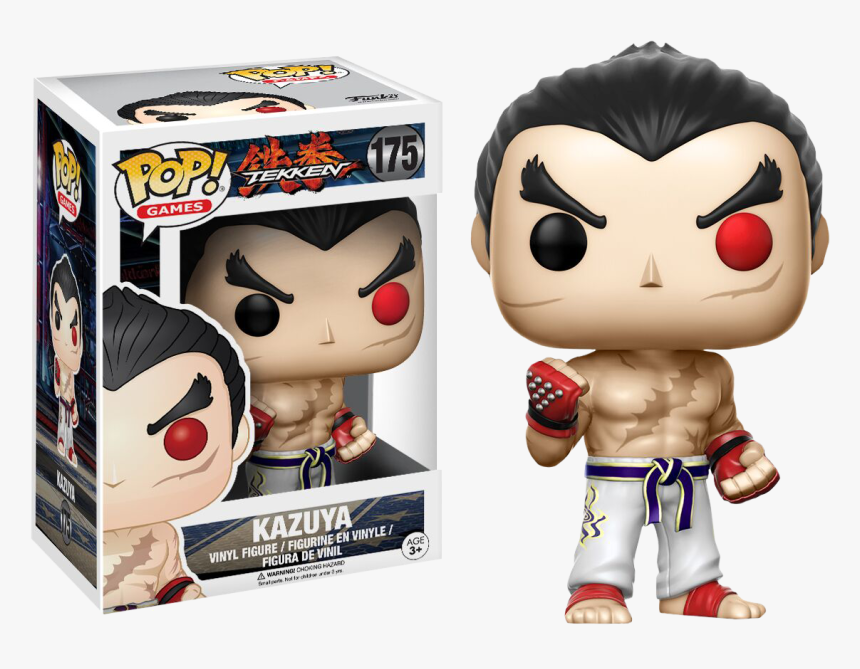 Kazuya Pop Vinyl Figure - Funko Pop Tekken, HD Png Download, Free Download