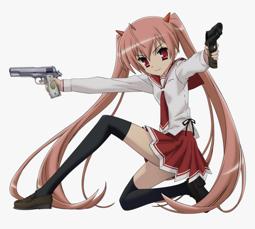 Anime, Anime Girl, And Hidan No Aria Image - Anime Aria Scarlet Ammo, HD Png Download, Free Download