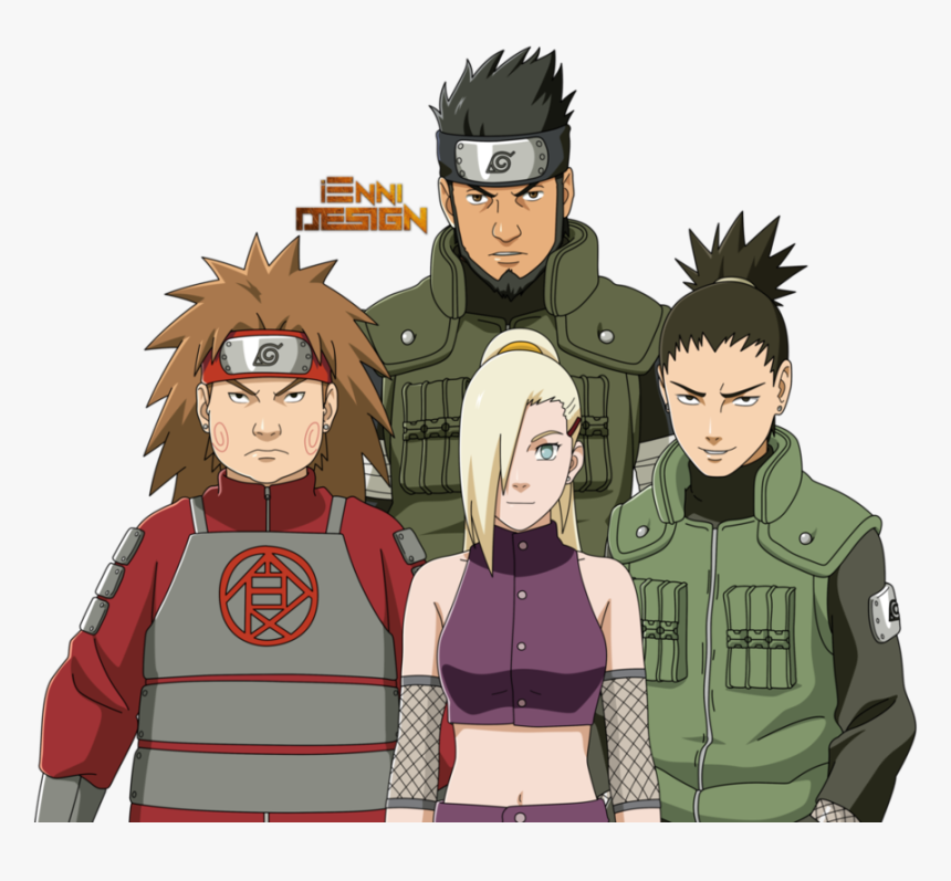 No Caption Provided - Team 10 Naruto Shippuden, HD Png Download, Free Download