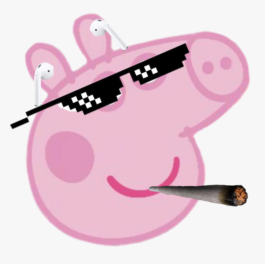Mlg Peppa - Peppa Pig Meme Faces, HD Png Download, Free Download