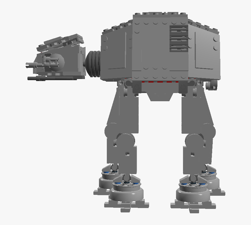 200940 Mini At-at Side - Military Robot, HD Png Download, Free Download