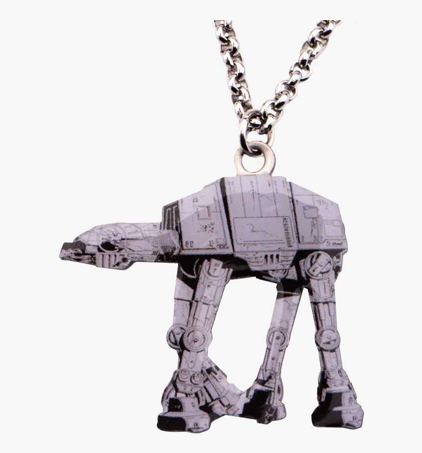 At-at Graphic Necklace - Locket, HD Png Download, Free Download