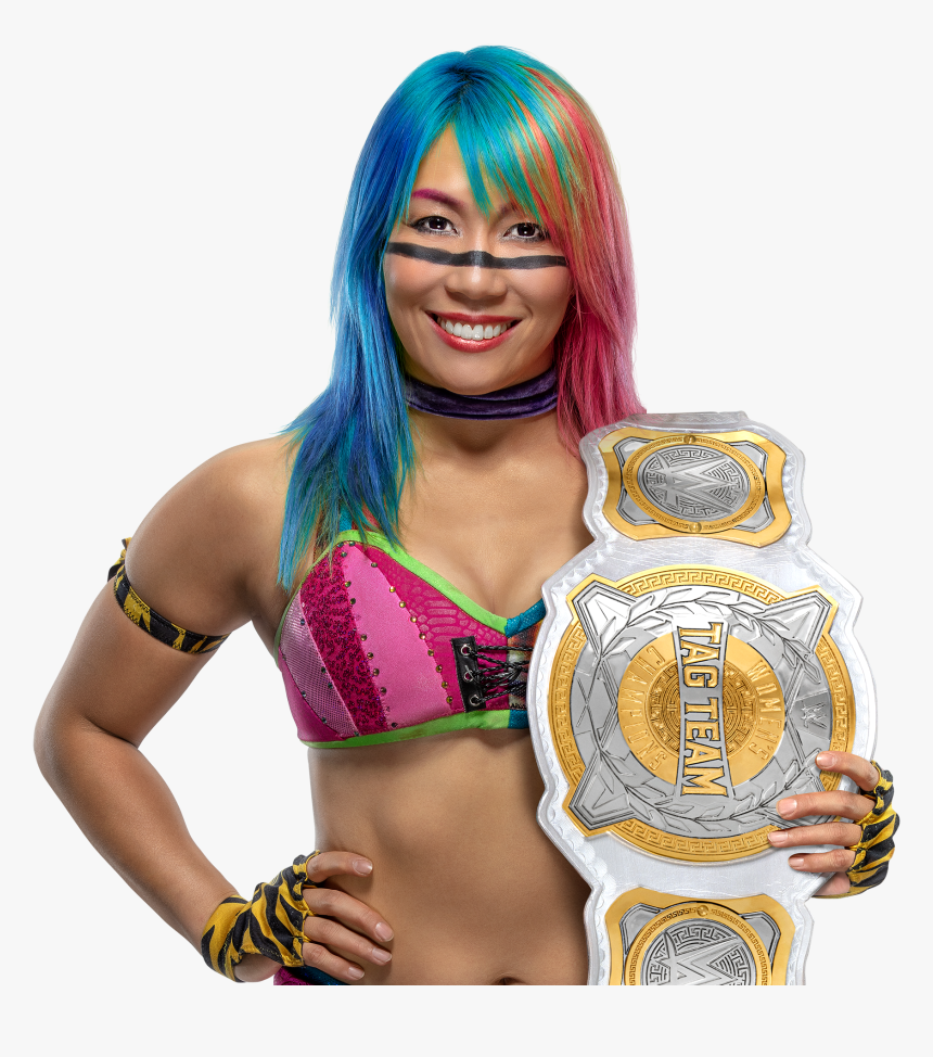 Asuka Womens Tag Team Champion Png, Transparent Png, Free Download