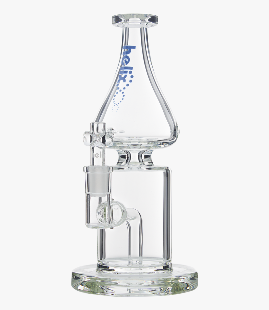 Helix Blue Small Dab Rig - Helix Glass, HD Png Download, Free Download