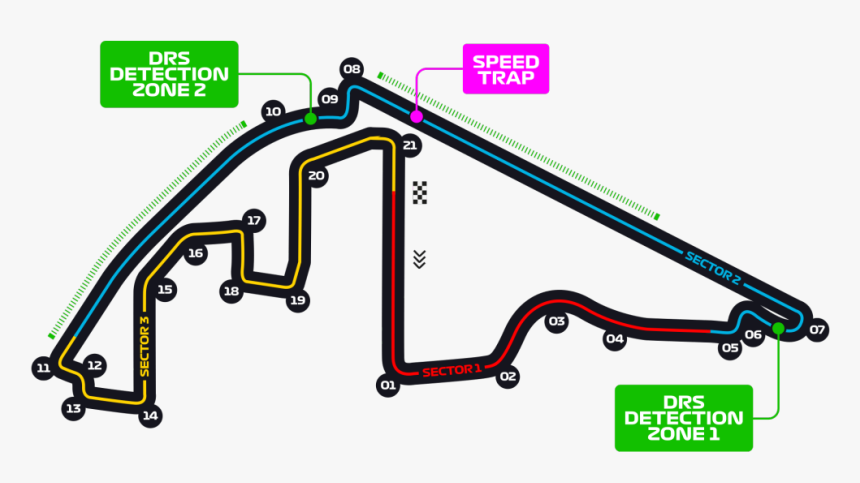 Yas Marina Circuit - Circuit Abu Dhabi F1, HD Png Download, Free Download