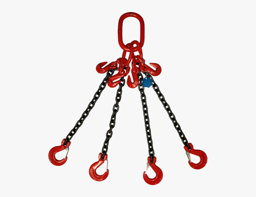 Eslingas Cadena Ramales - 4 Leg Adjustable Chain Sling, HD Png Download, Free Download