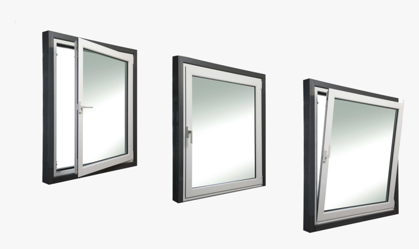 Ventanas Aluminio Abatibles Madrid - Tilt And Turn Window, HD Png Download, Free Download