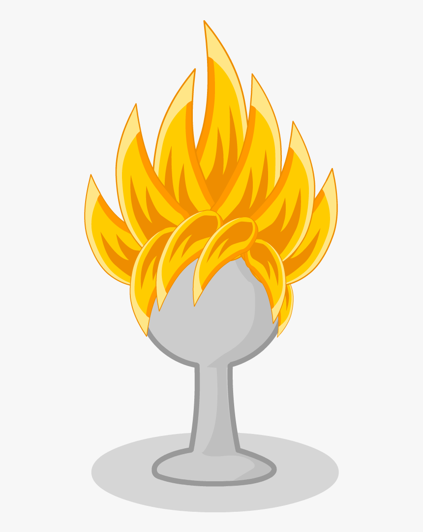 Pelo Goku Png - Cabello De Goku Png, Transparent Png, Free Download