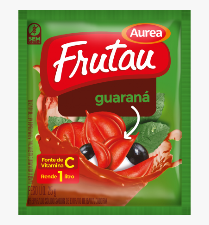 Refresco Guaraná 25g Em Pó - Aurea Alimentos, HD Png Download, Free Download