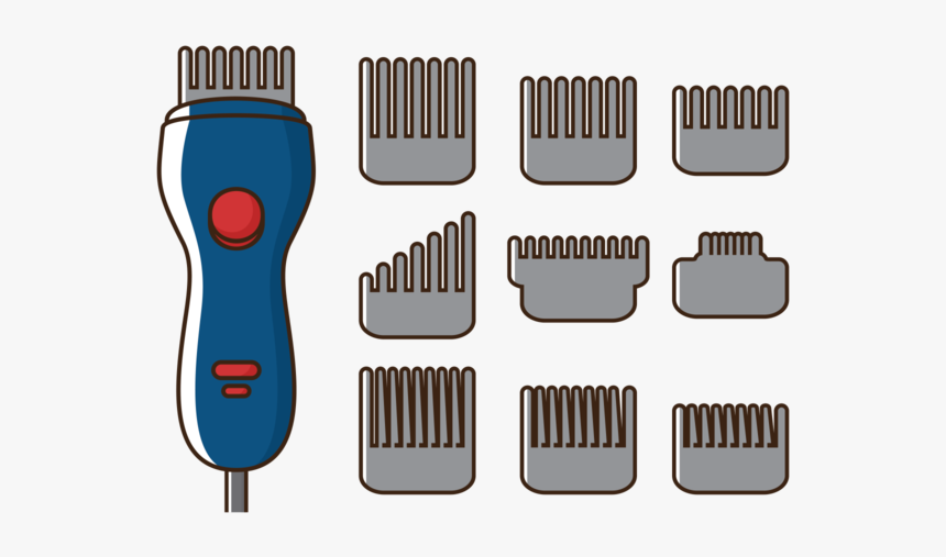 Máquina De Cortar Pelo De Pelo De Vector, HD Png Download, Free Download