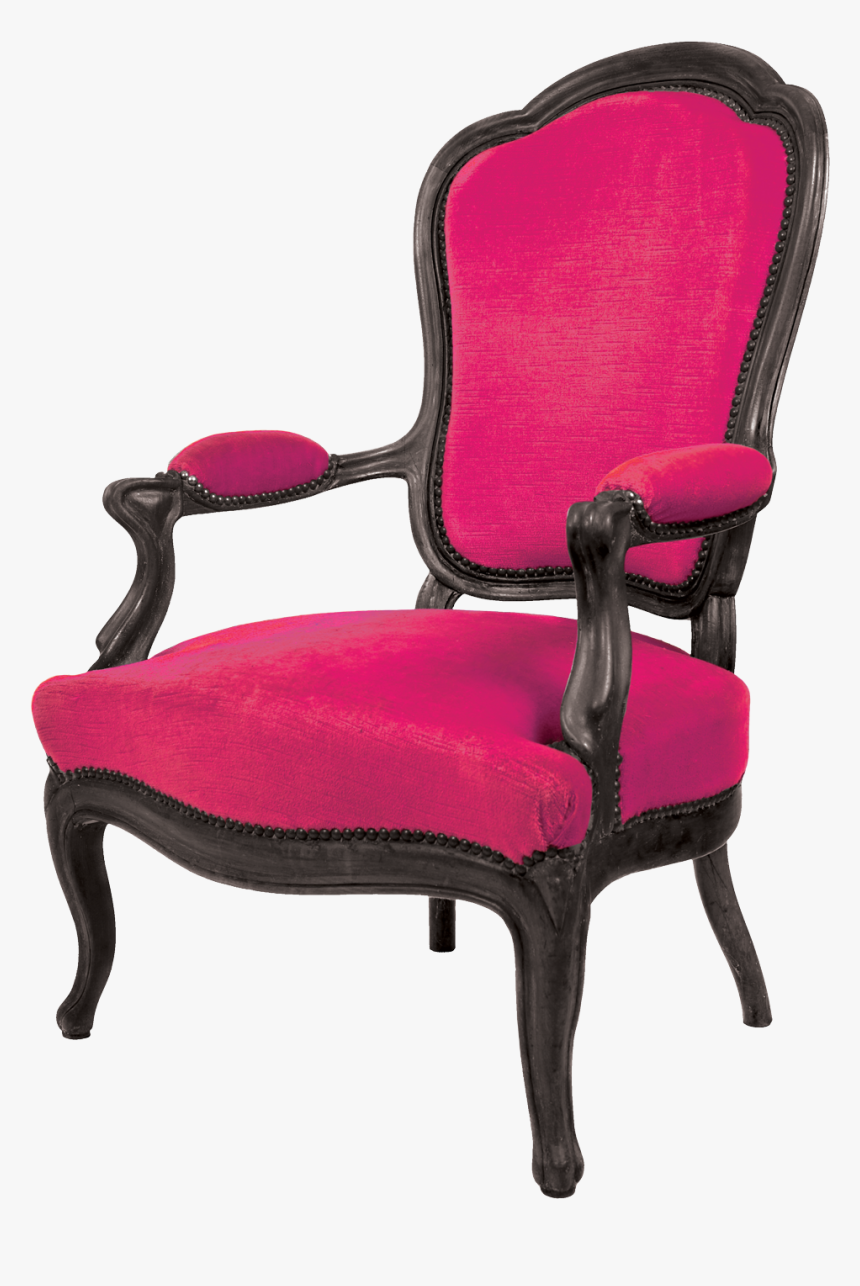 Pink Chair - Chair, HD Png Download, Free Download