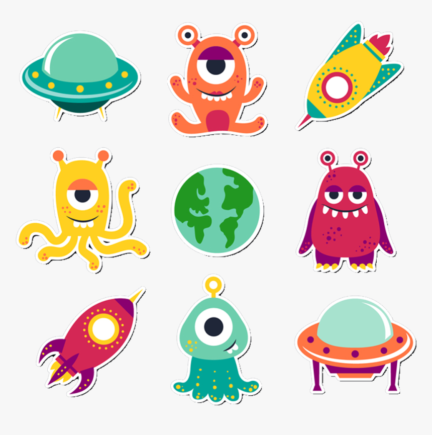 Transparent Ringed Planet Png - Aliens Cartoon, Png Download, Free Download