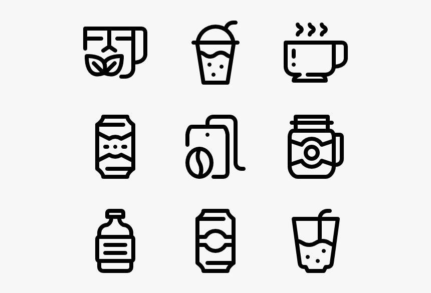 Beverages - Railway Icons, HD Png Download, Free Download