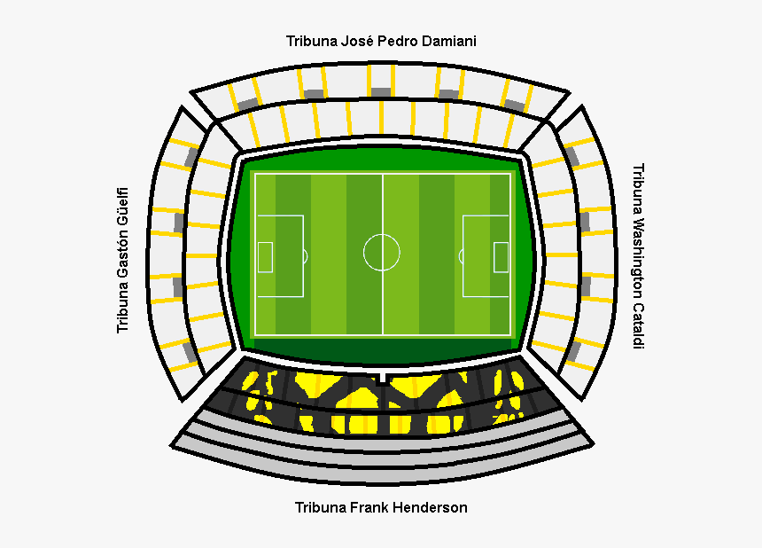 Dibujo Estadio Peñarol - Stadium, HD Png Download, Free Download