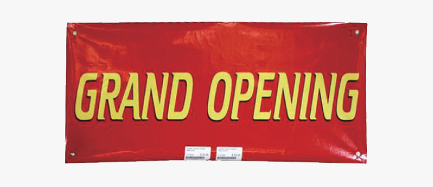 Banner -grand Opening, Big, Red - Carmine, HD Png Download, Free Download