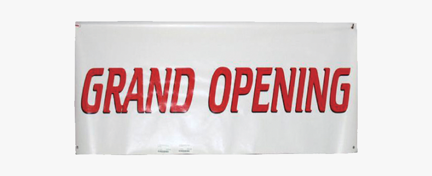 Banner -grand Opening, Big, White - Banner, HD Png Download, Free Download