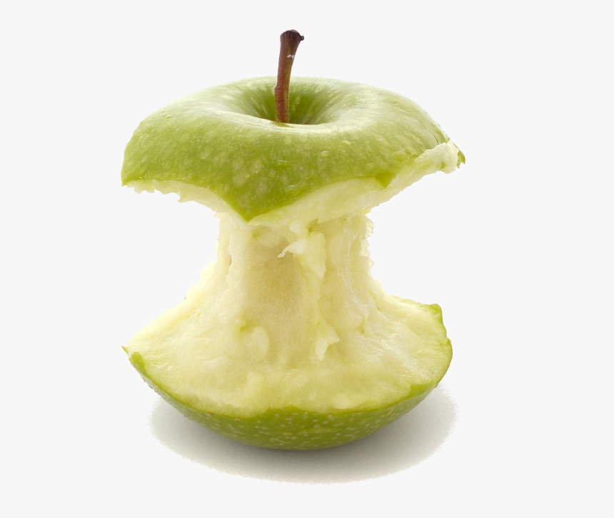 Transparent Food Tray Png - Green Apple Core Png, Png Download, Free Download