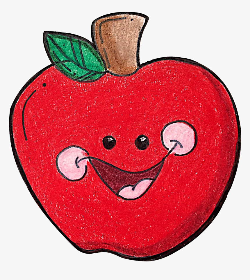 Apple Clipart Pencil - School Red Apple Clipart, HD Png Download, Free Download