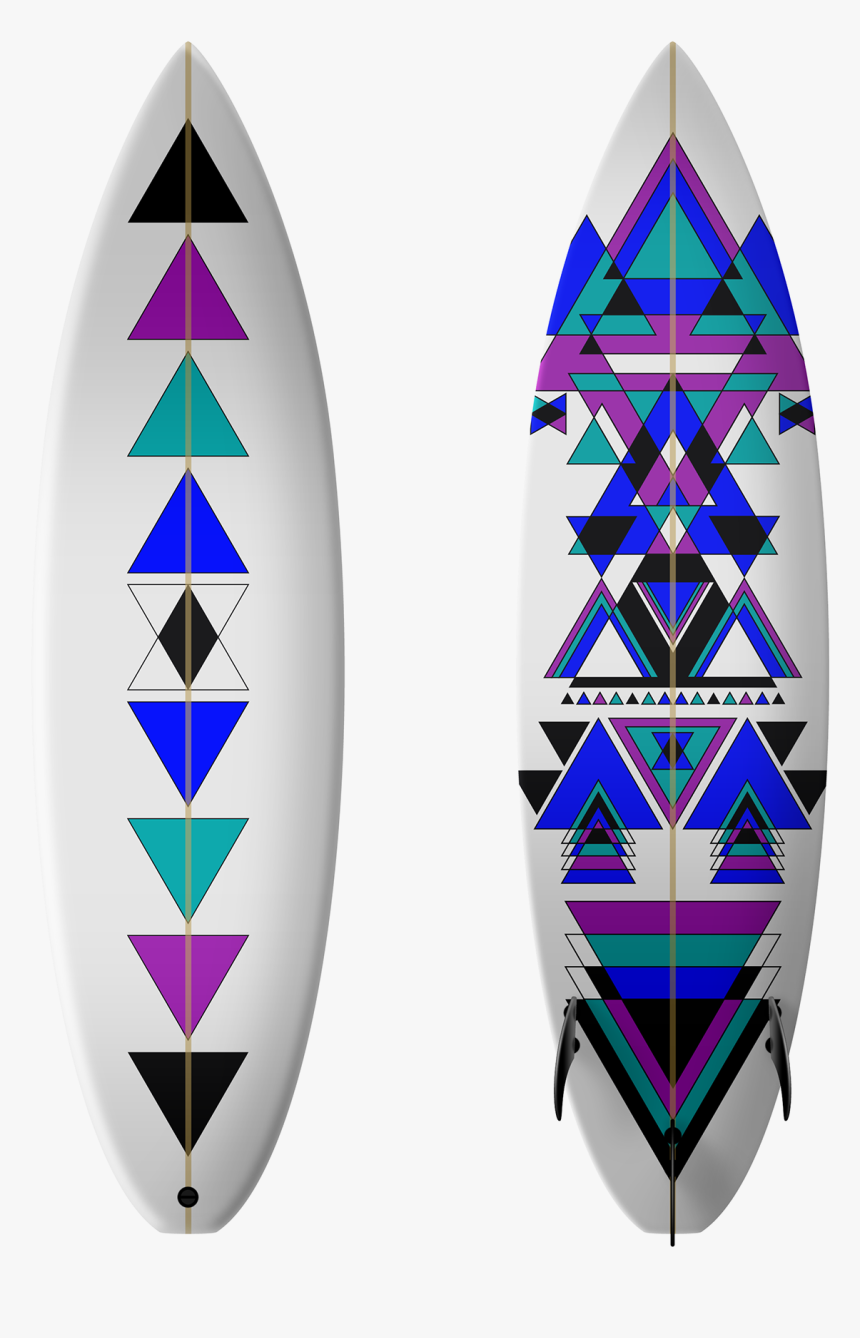 Retro Clipart Surfboard - Modelos De Tablas De Surf, HD Png Download, Free Download