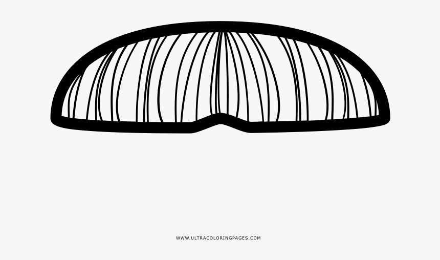 Bigode Coloring Page - Illustration, HD Png Download, Free Download