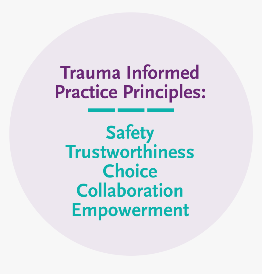 Trauma Informed Practice Principles - Modaal Just Killin, HD Png Download, Free Download