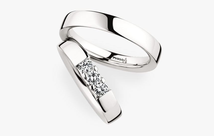 Platinum Wedding Bands For Couples, HD Png Download, Free Download