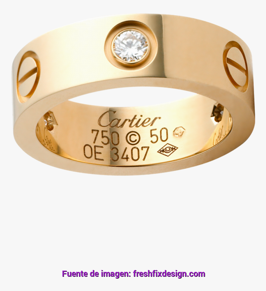 Linda Alianzas De Boda Cartier Nuevo Alianzas De Boda - Cartier Classic Love Ring, HD Png Download, Free Download