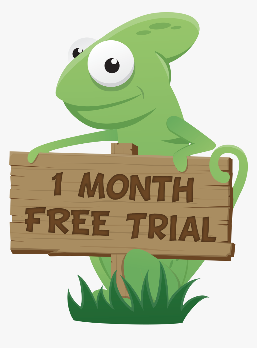 1 Month Free Trial - Cartoon, HD Png Download, Free Download