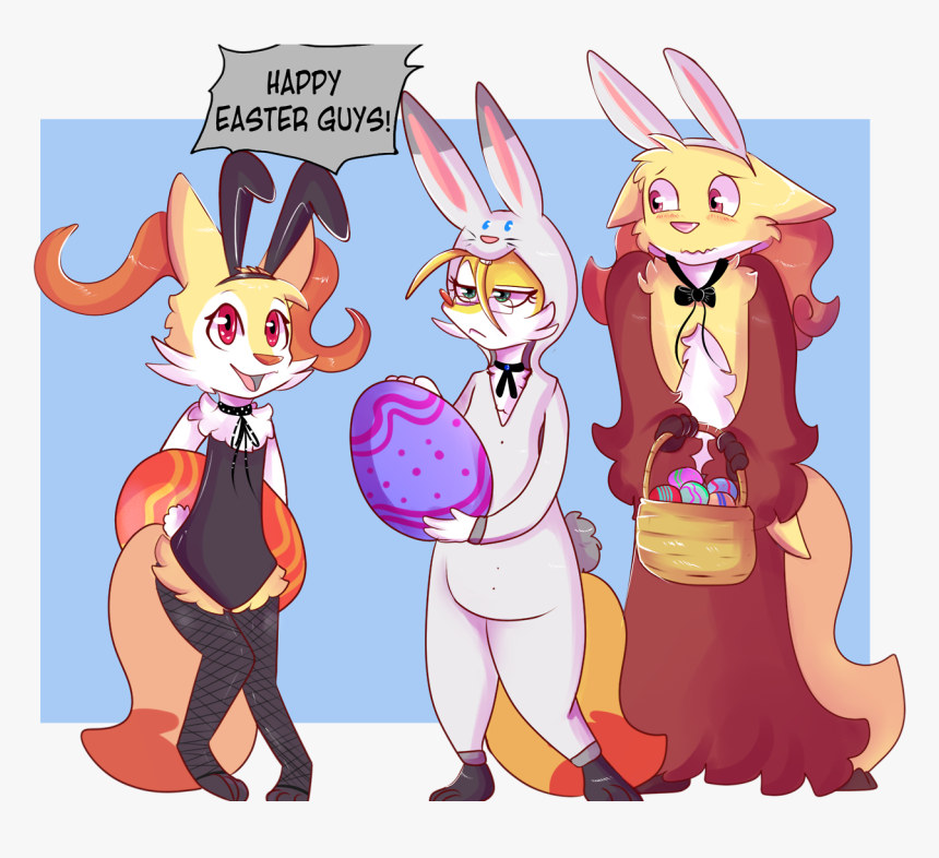 “ Happy Easter, Eat All The Chocolate Eggs - Cartoon, HD Png Download, Free Download