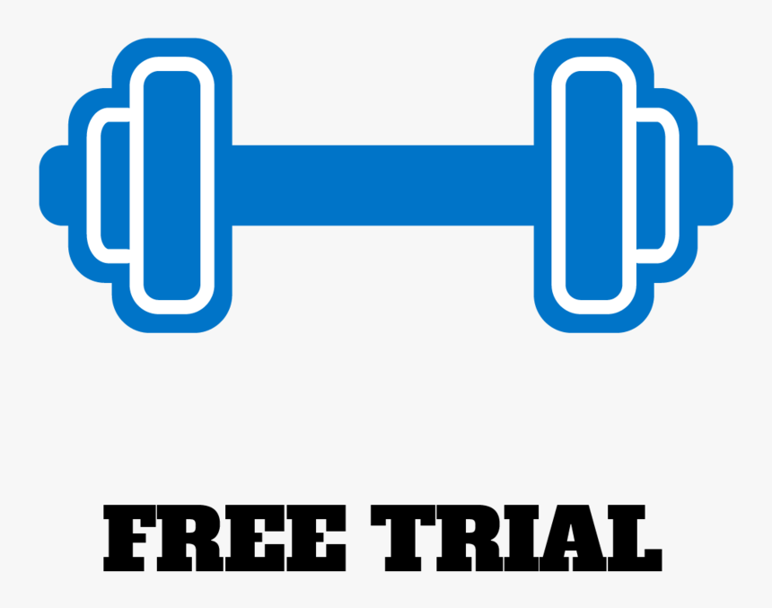 Dumbells - Electric Blue, HD Png Download, Free Download