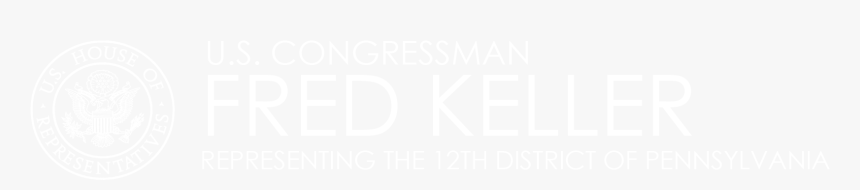 Congressman Fred Keller - Johns Hopkins White Logo, HD Png Download, Free Download