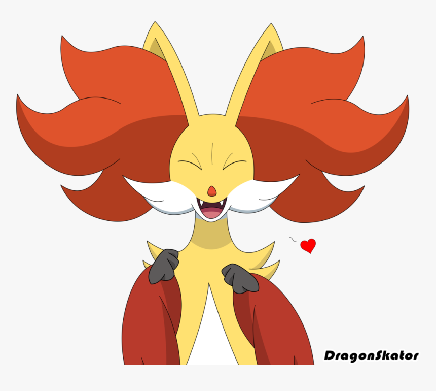 Delphox Happy, HD Png Download, Free Download