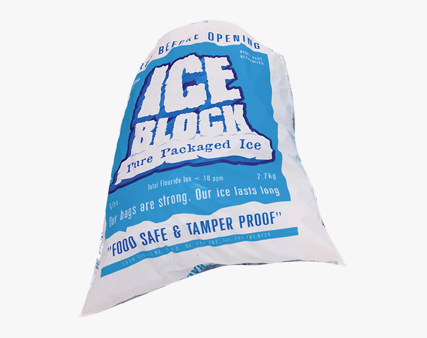 Ice Block , Png Download - Bag, Transparent Png, Free Download