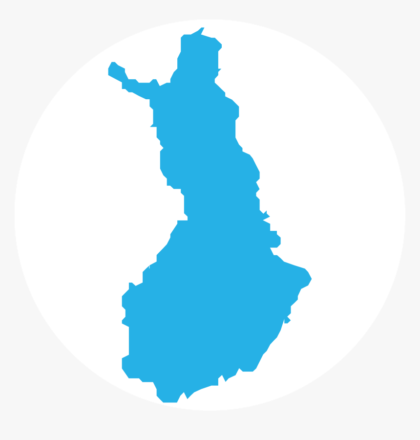 Finlandmap - Circle, HD Png Download, Free Download