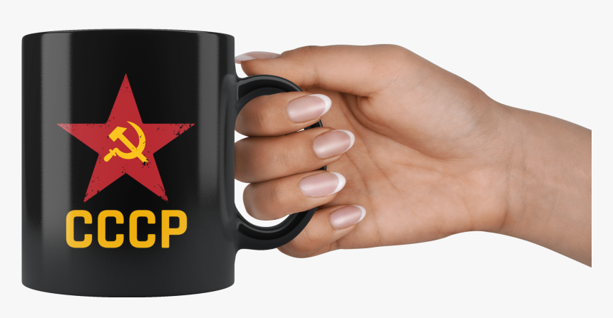 Load Image Into Gallery Viewer, Russian Ussr Black - Mug, HD Png Download, Free Download