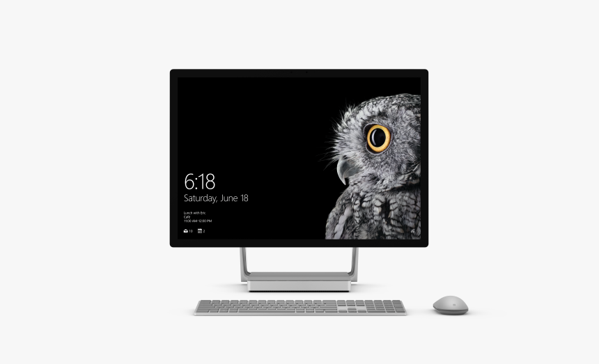 Microsoft Surface Studio All In One Pc, HD Png Download, Free Download