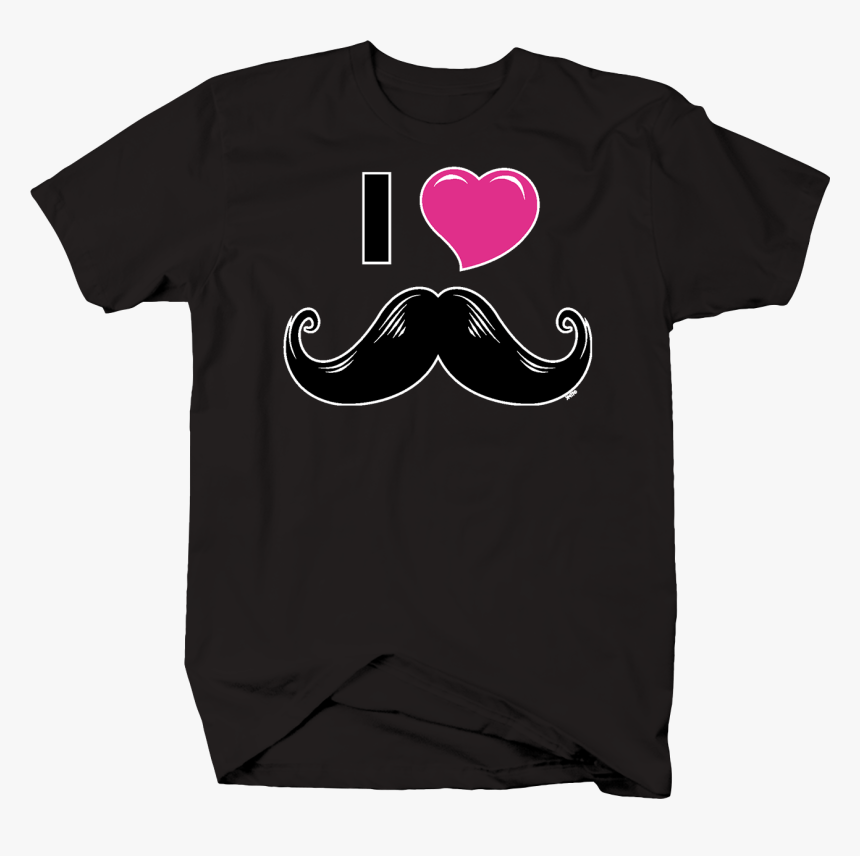 I Love Mustache Hairy Sexy Man Style Pomade Balm T - Socks And Sandals T Shirt, HD Png Download, Free Download