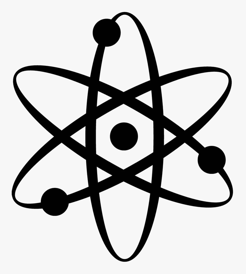 Atom Stencil - Atom Png, Transparent Png, Free Download