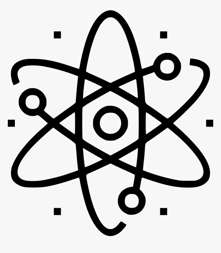 Atom Energy - Science Icon Png, Transparent Png, Free Download