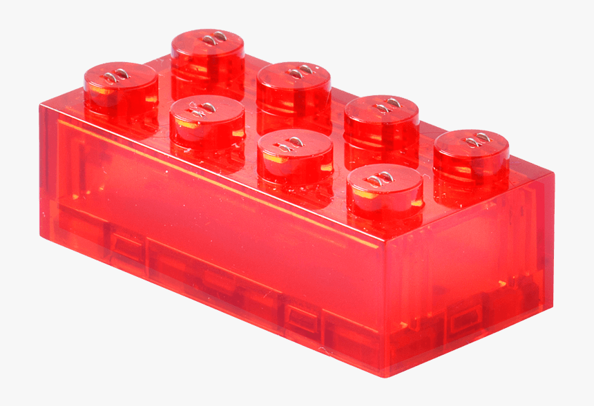 Brick Transparant Red - Plastic, HD Png Download, Free Download