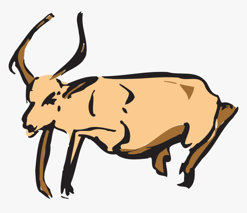 Antelope Animal Horns - Antelope, HD Png Download, Free Download