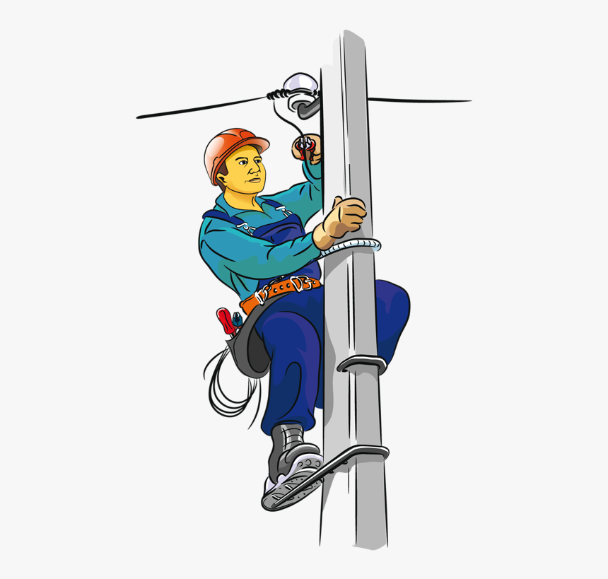 A Ba Png Clip Art Community Ⓒ - Community Helpers Clipart Electrician, Transparent Png, Free Download