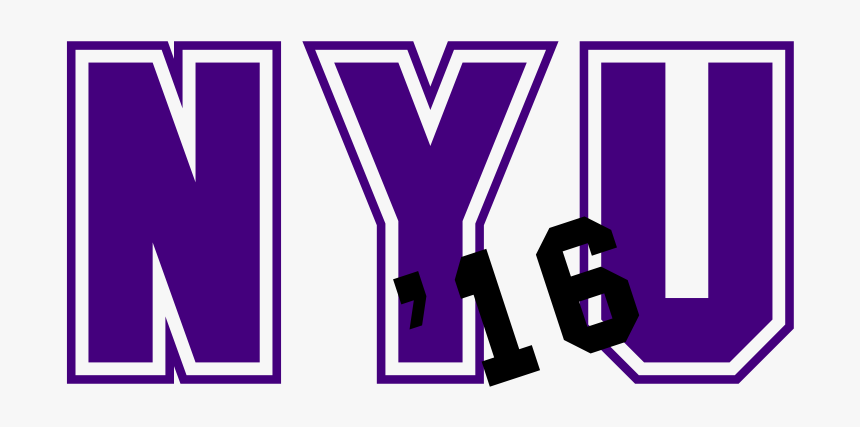 Nyu Vinyl Monogram - Graphic Design, HD Png Download, Free Download