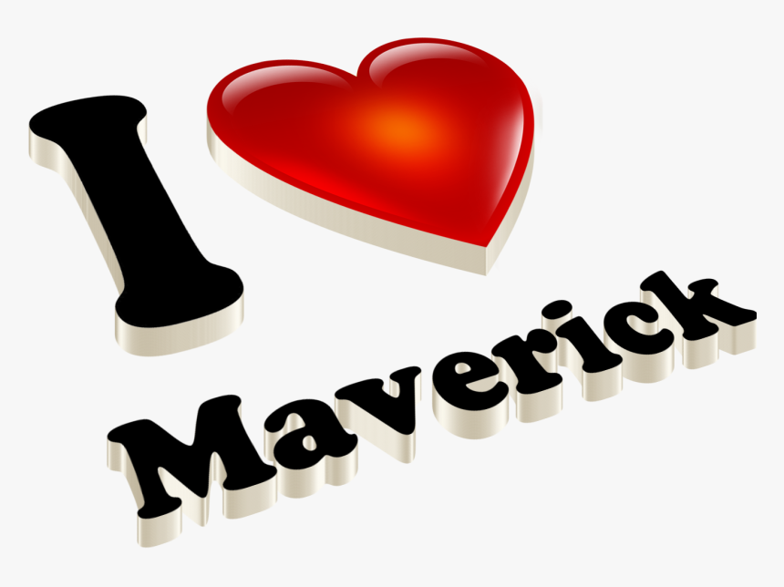 Maverick Heart Name Transparent Png - Love Reshma Name, Png Download, Free Download