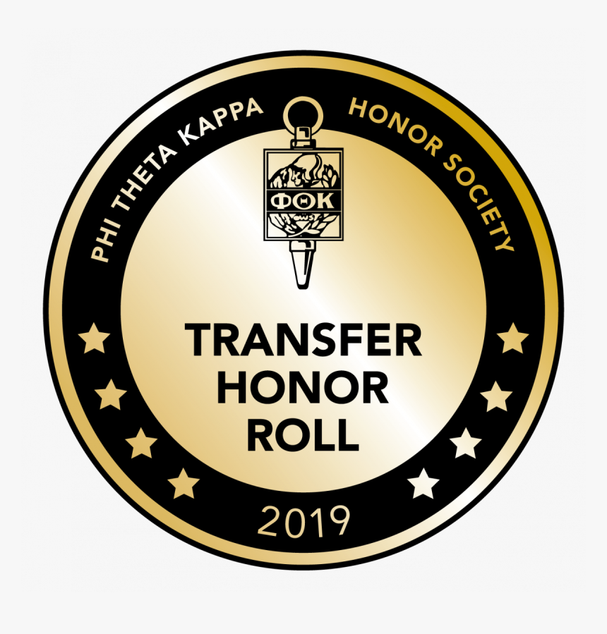 Phi Theta Kappa Honor Society Transfer Honor Roll 2019 - Phi Theta Kappa Transfer Honor Roll, HD Png Download, Free Download