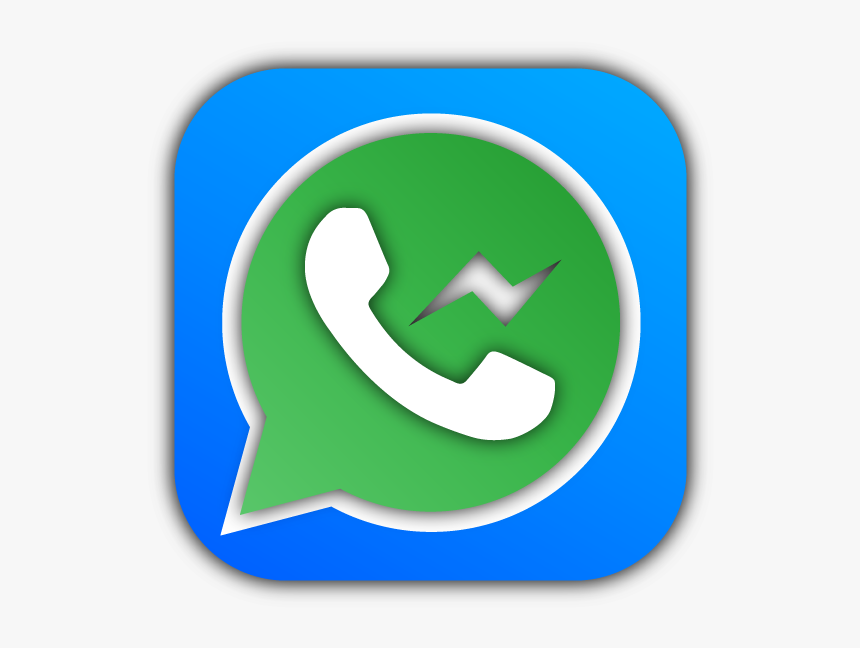 Whatsmessenger App Facebook Messenger App Icon Ios - Emblem, HD Png Download, Free Download