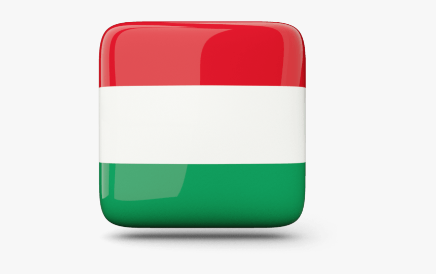 Hungary Square Icon Flag - Hungary Square Flag, HD Png Download, Free Download